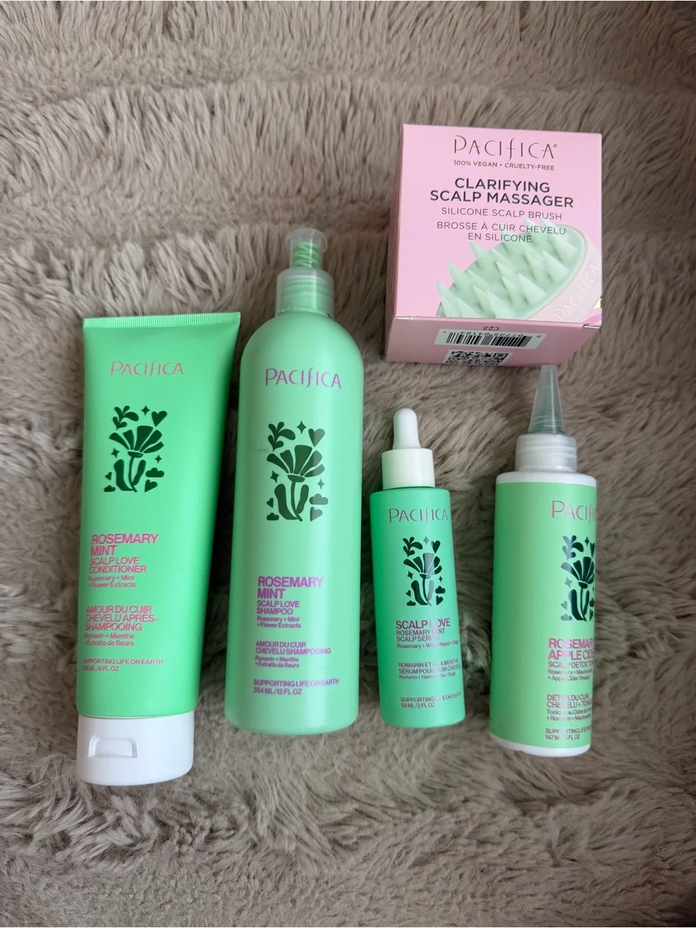 Pacifica Rosemary Mint Scalp & Hair Care Set